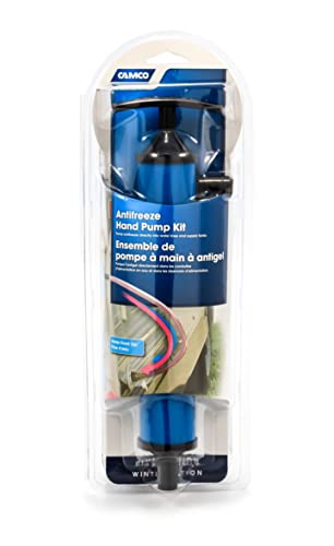 Camco Camper/RV Antifreeze Hand Pump Kit | Protect RV Plumbing during Winterizing & Simplify the Winterizing Process | Manually Pump RV Antifreeze Directly into the RV Waterline & Supply Tanks (36003)