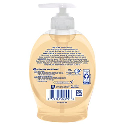 Softsoap Moisturizing Liquid Hand Soap, Milk and Honey, 7.5 Fluid Ounce, Pack of 6 (Package may vary)