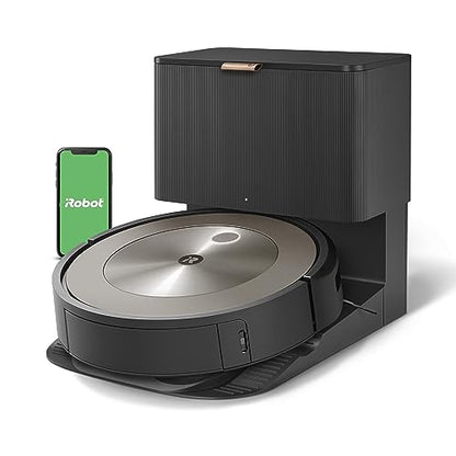 iRobot Roomba j9+ Self-Emptying Robot Vacuum – More Powerful Suction, Identifies and Avoids Obstacles Like pet Waste, Empties Itself for 60 Days, Best for Homes with Pets, Smart Mapping, Alexa