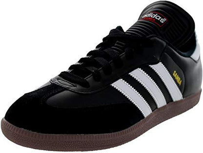 adidas Men's Samba Classic Soccer Shoe, Core Black/Cloud White/Core Black, 7 M US