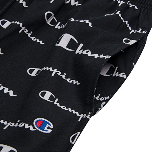 Champion Big and Tall Shorts for Men –Gym Shorts, Athletic Shorts Black White