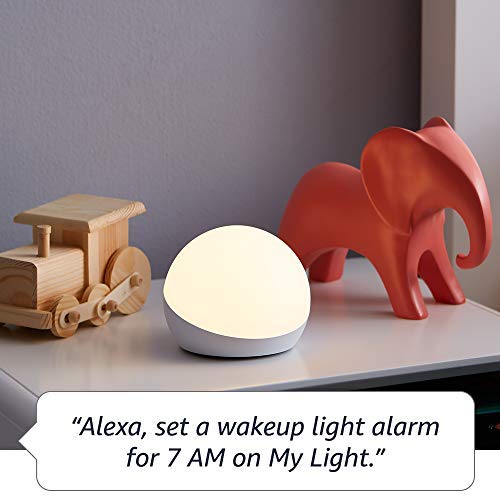 Echo Glow - Multicolor smart lamp, a Certified for Humans Device – Requires compatible Alexa device