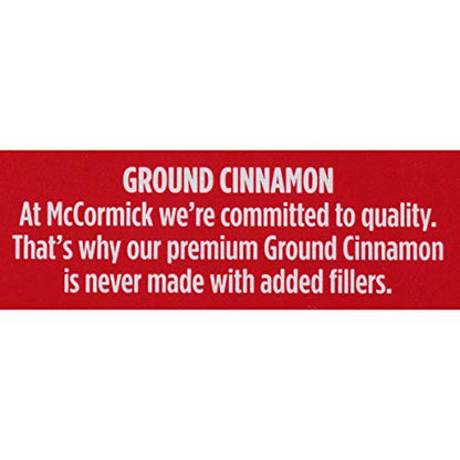 McCormick Ground Cinnamon, 7.12 oz