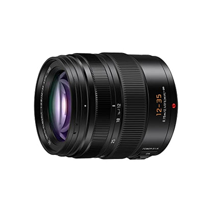 Panasonic LUMIX G Series Camera Lens, 12-35mm F2.8 Leica DG Vario-ELMARIT Interchangeable Lens for Mirrorless Micro Four Thirds Digital Cameras, Power O.I.S. - H-ES12035 Black