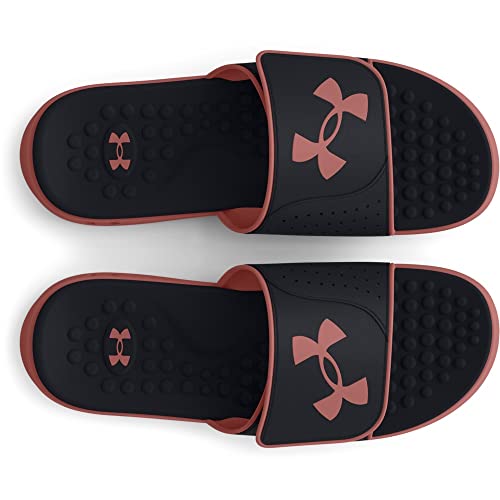 Under Armour Men's Ignite Pro Slide, (002) Black / Red Fusion / Red Fusion, 11, US