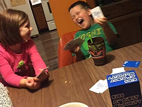 Kids Against Maturity: Card Game for Kids and Families, Super Fun Hilarious for Family Party Game Night