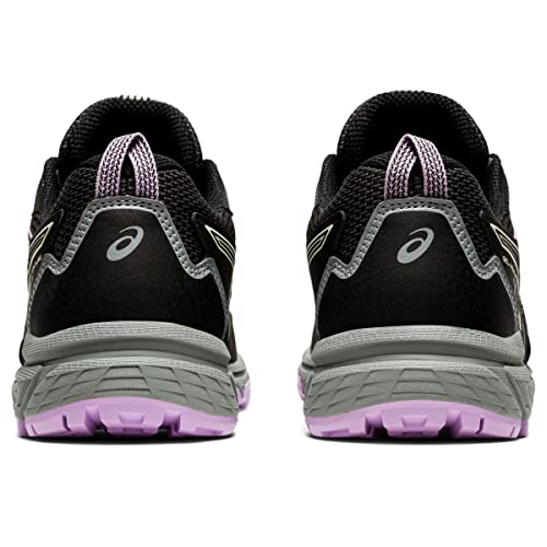 ASICS Womens Gel-Venture 8 Running Shoes, Black/Ivory, 8