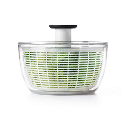 OXO Good Grips Large Salad Spinner - 6.22 Qt., White