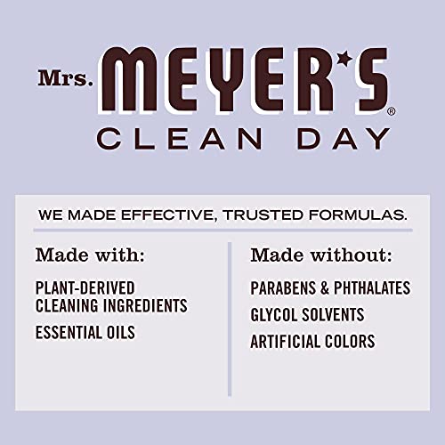 Mrs. Meyer's Clean Day Multi-Surface Everyday Cleaner, Cruelty Free Formula, Lavender Scent, 16 oz- Pack of 3