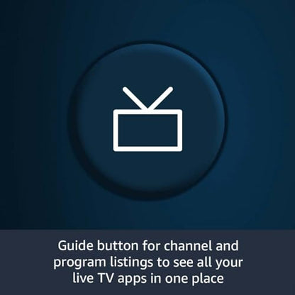 Amazon Alexa Voice Remote (3rd Gen) with TV controls, Requires compatible Fire TV device, 2021 release