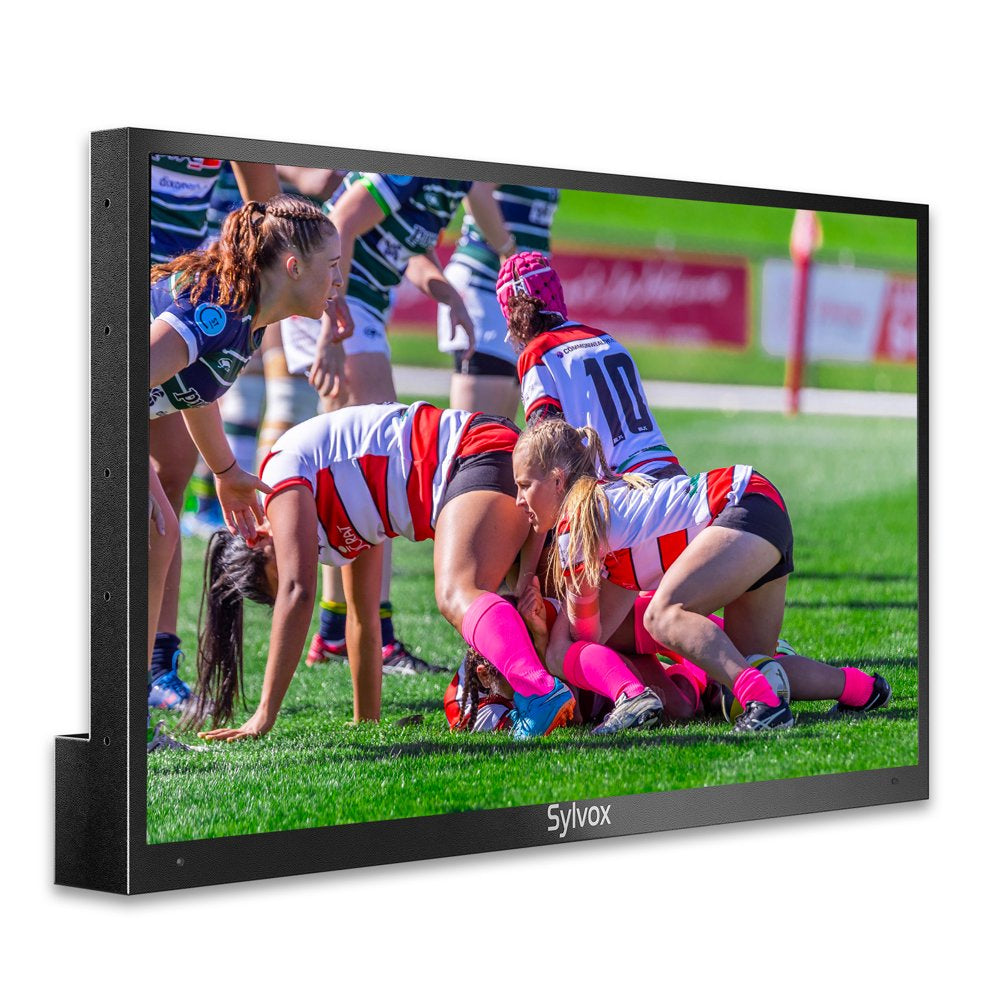 Sylvox 65inch Outdoor TV, 1000 Nits 4K Partial Sun Waterproof TV, Outdoor Smart TV Support Bluetooth & Wi-Fi (Deck Series)