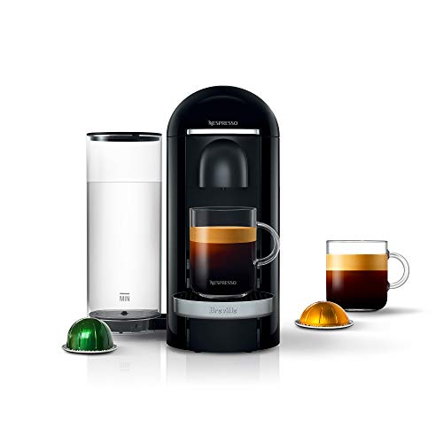 Nespresso VertuoPlus Deluxe Coffee and Espresso Machine by Breville,8 Ounces, Black