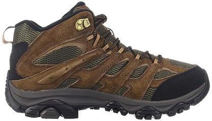 Merrell Men's Moab 3 Mid Waterproof Hiking Boot, Earth, 10.5