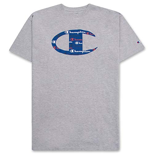 Champion Big and Tall Shirts for Men – Crewneck Big and Tall T Shirt Graphic Tee