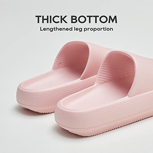 YUUCYOU UTUNE Cloud Slides for Women Men Pillow Slippers Non-Slip Bathroom Shower Sandals Soft Thick Sole Indoor and Outdoor Slides