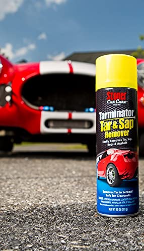 Stoner Car Care 91154 10-Ounce Tarminator Tar, Sap, and Asphalt Remover Safe on Automotive Paint and Chrome on Cars, Trucks, RVs, Motorcycles, and Boats, Pack of 1