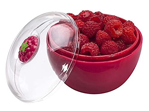 Joie Kitchen Gadgets 31830 Berry Container and Colander, Plastic, Raspberry