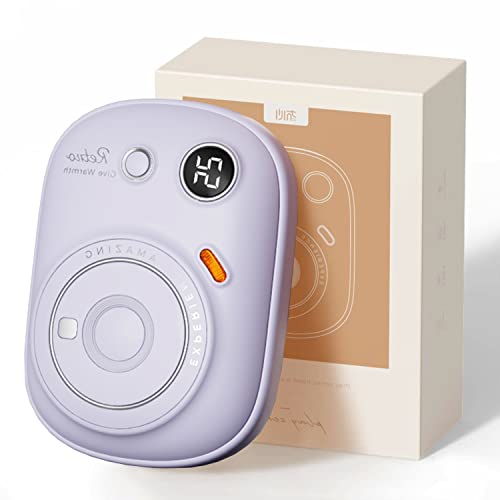Hand Warmers Rechargeable, 2022 Upgraded Portable Electric Hand Warmer, 10000 mAh 24 Hrs Warmth Pocket Warmer, Best Gift for Winter