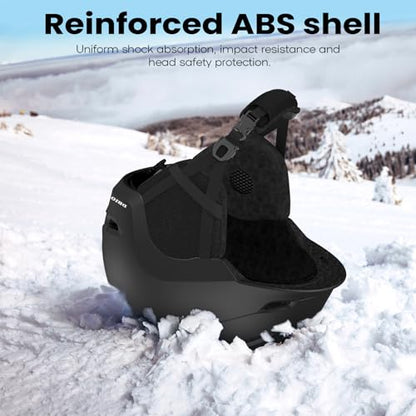 DBIO Snowboard Helmet, Ski Helmet for Adults-with 9 Adjustable Vents, ABS Shell and EPS Foam, Snow Helmets for Men and Women