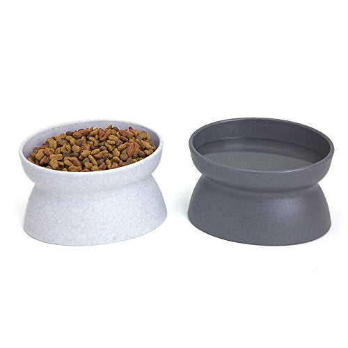 Kitty City Raised Cat Food Bowl Collection_Stress Free Pet Feeder and Waterer