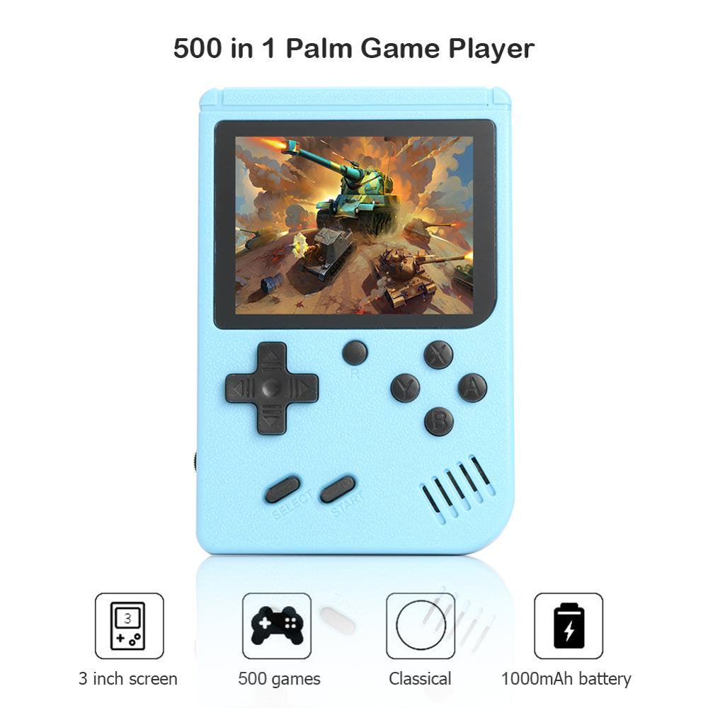 800 In 1 Games Handheld  Portable Retro Video Console Game Players Boy 8 Bit 3.0 Inch Color Lcd Screen Gameboy