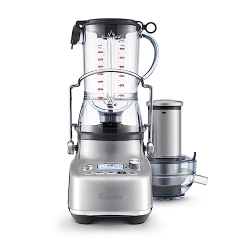 Breville 3X Bluicer Pro Blender & Juicer, Brushed Stainless Steel, BJB815BSS