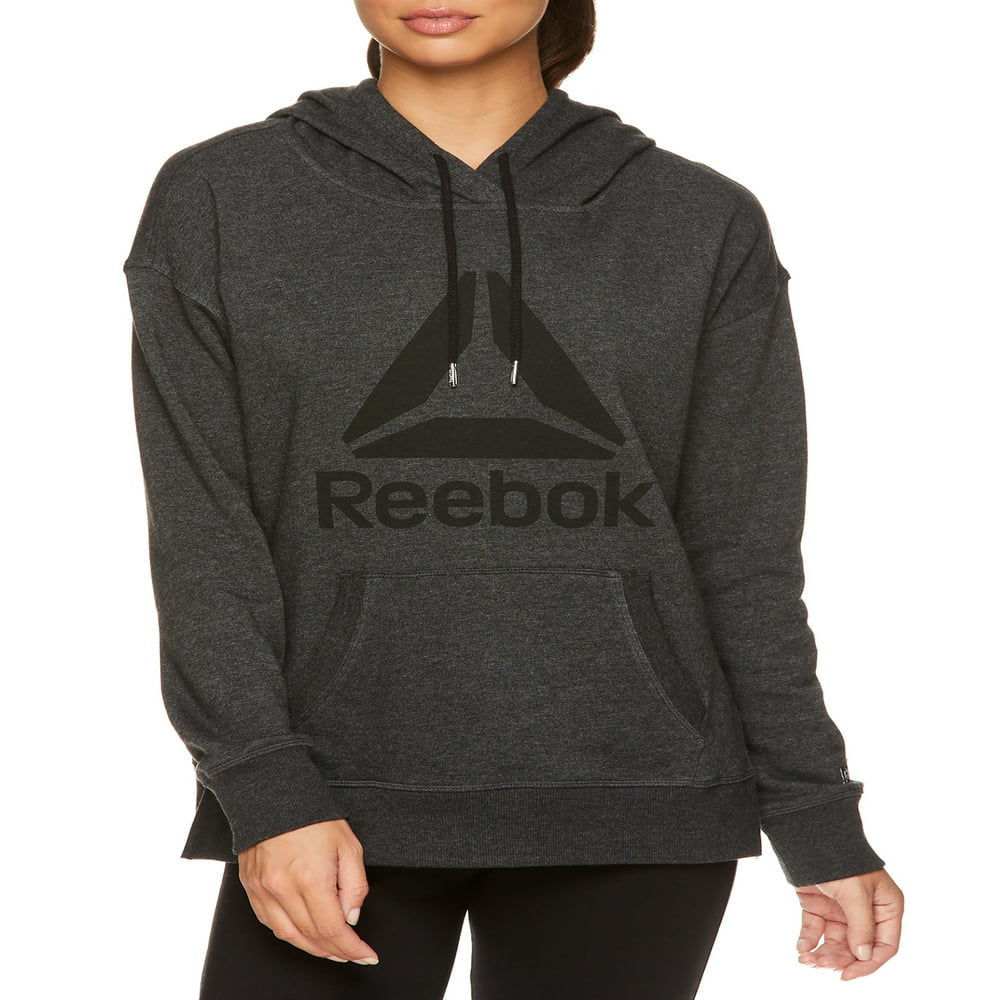 Reebok Women's Elite Cozy Graphic Hoodie with Drawstring and Pockets