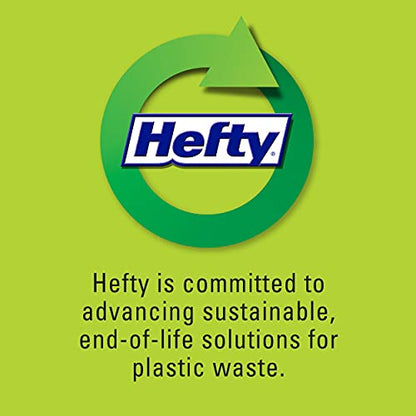 Hefty Ultra Strong Tall Kitchen Trash Bags, Lavender & Sweet Vanilla Scent, 13 Gallon, 80 Count