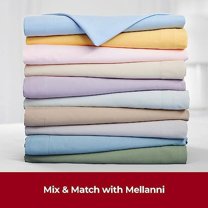 Mellanni King Size Sheets Set - 4 Piece Iconic Collection Bedding Sheets & Pillowcases - Luxury, Extra Soft, Cooling Bed Sheets - Deep Pocket up to 16" - Wrinkle, Fade, Stain Resistant (King, Brown)