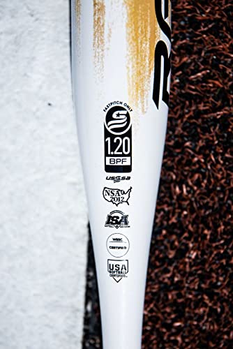 Rawlings Ombre Fastpitch Softball Bat | -11 | 1 Pc. Aluminum | Gold | 26 inch