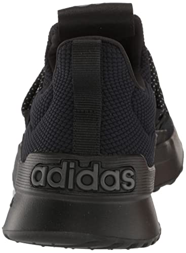 adidas Men's Lite Racer Adapt 5.0 Running Shoe, Black/Black/Grey, 9.5