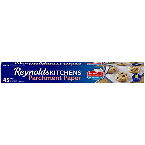 Reynolds Kitchens Parchment Paper Roll with SmartGrid, 45 Square Feet