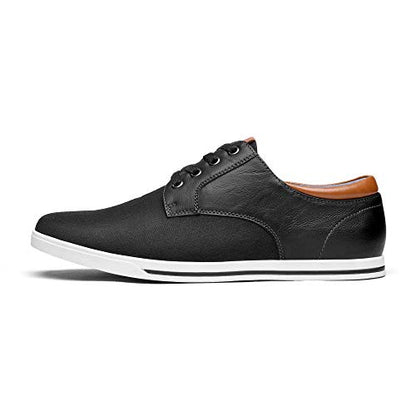 Bruno Marc Mens Oxfords Sneakers Casual Dress Shoes, Black - 11 (RIVERA-01)