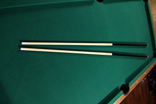 Mizerak Dynasty Space Saver 6.5' Billiard Table with Leg Levelers, Automatic Ball Return, and Classic Green Nylon Cloth