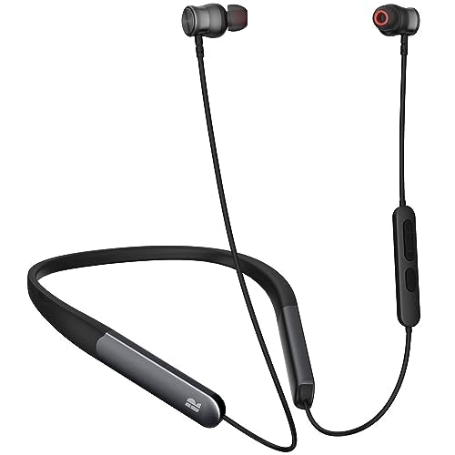 Rythflo Bluetooth Headphones, 150H Playtime Wireless Bluetooth Earbuds w/Mic in-Ear Magnetic Neckband Earphone, IPX7 Sweatproof Deep Bass Headset for Home, Traveling, Outdoor, Business Trips