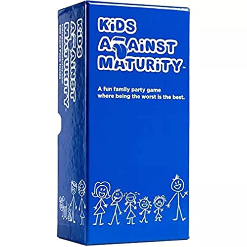 Kids Against Maturity: Card Game for Kids and Families, Super Fun Hilarious for Family Party Game Night