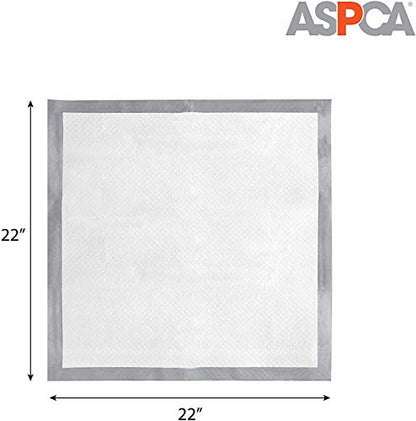 ASPCA AS 62931 Citrus Scented Training Pads, 100 Pack, Gray, 22" x 22" - Pack of 100