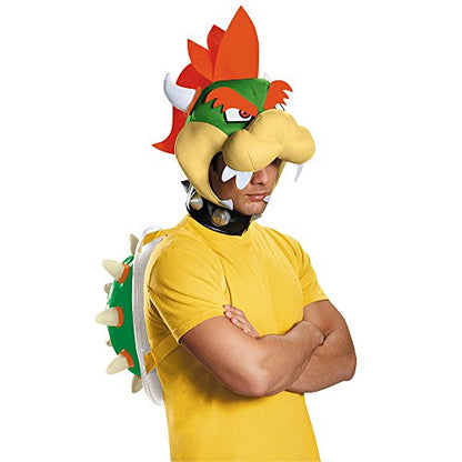 Disguise mens Bowser Kit - Adult Costume Set, Multi, One Size US