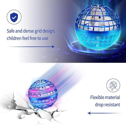 ACOUCB Flying Orb Ball Toy Cosmic Globe Flying Ball Hover Boomerang Fidget Spinner Ball Mini Drone Kids Cool Toys Indoor Safe for Teens Boys Girls 6 7 8 9 10+