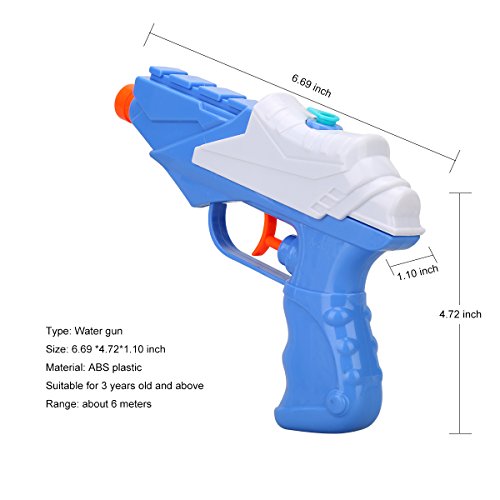 Sotodik 3PCS Water Guns Soaker Gun Large Capacity Summer Beach Toys Water Pistol for Kids Best Swimming Beach Games Halloween Party Favor