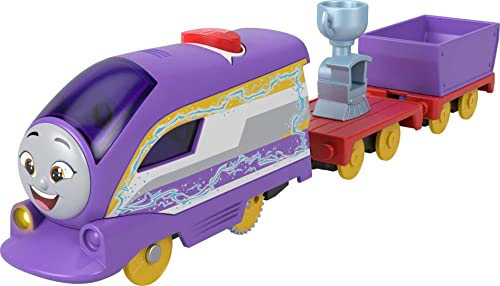 Thomas & Friends Motorized Toy Train Talking Kana Engine with Sounds & Phrases Plus Cargo for Preschool Kids Ages 3+ Years