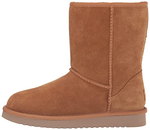 Koolaburra by UGG Women's Koola Short Fashion Boot, Chestnut, 8 US