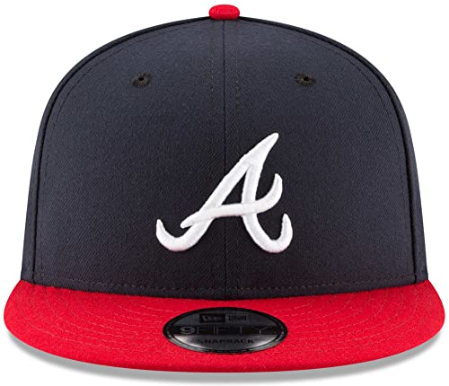 New Era MLB 9FIFTY Adjustable Snapback Hat Cap One Size Fits All (Atlanta Braves Alternate)