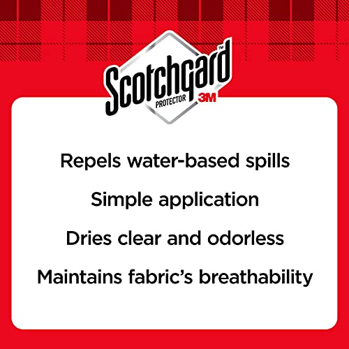 Scotchgard Fabric Water Shield, Water Repellent Spray for Spring and Summer Clothing and Household Upholstery Items, Long-Lasting Protection for Seasonal Fabric, Two 10 oz Cans