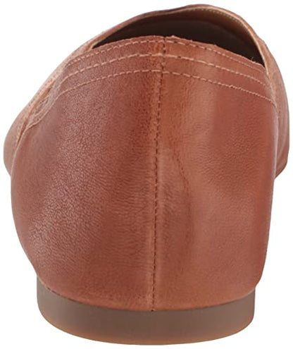 Lucky Brand Women's Alba Ballet Flat, Umber, 8