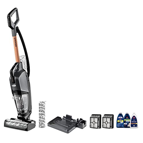 BISSELL® CrossWave® HydroSteam™  Wet Dry Vac, Multi-Purpose Vacuum, Wash, and Steam, Sanitize Formula Included, 35151