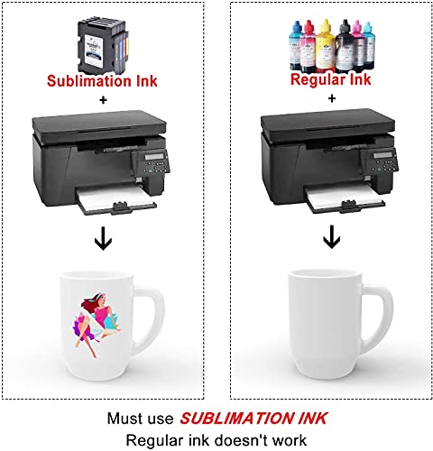 A-SUB Sublimation Paper 13X19 Inch 110 Sheets for All Inkjet Printer which Match Sublimation Ink 125g