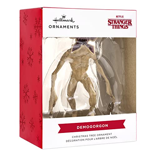 Hallmark Netflix Stranger Things Demogorgon Resin Christmas Ornament