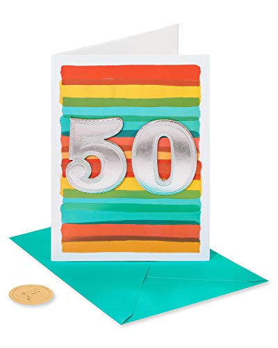 Papyrus 50th Birthday Card (New Beginnings)