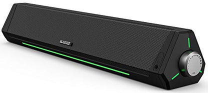 Computer Speakers, Bluetooth Soundbar, HiFi Stereo, 3.5mm Aux-in Connection, USB Powered Speakers for Desktop Monitor, PC, Laptop, Tablets